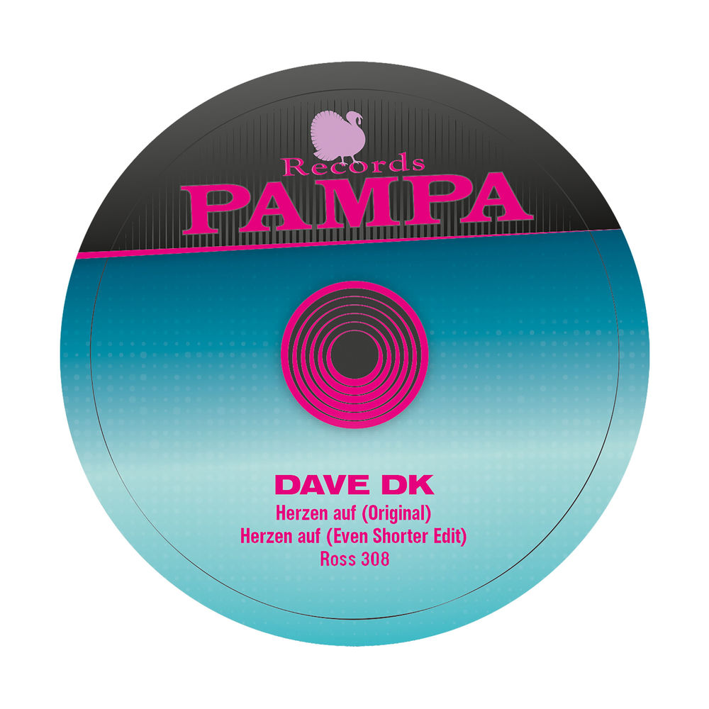 Dave DK, Herzen auf, cover art
