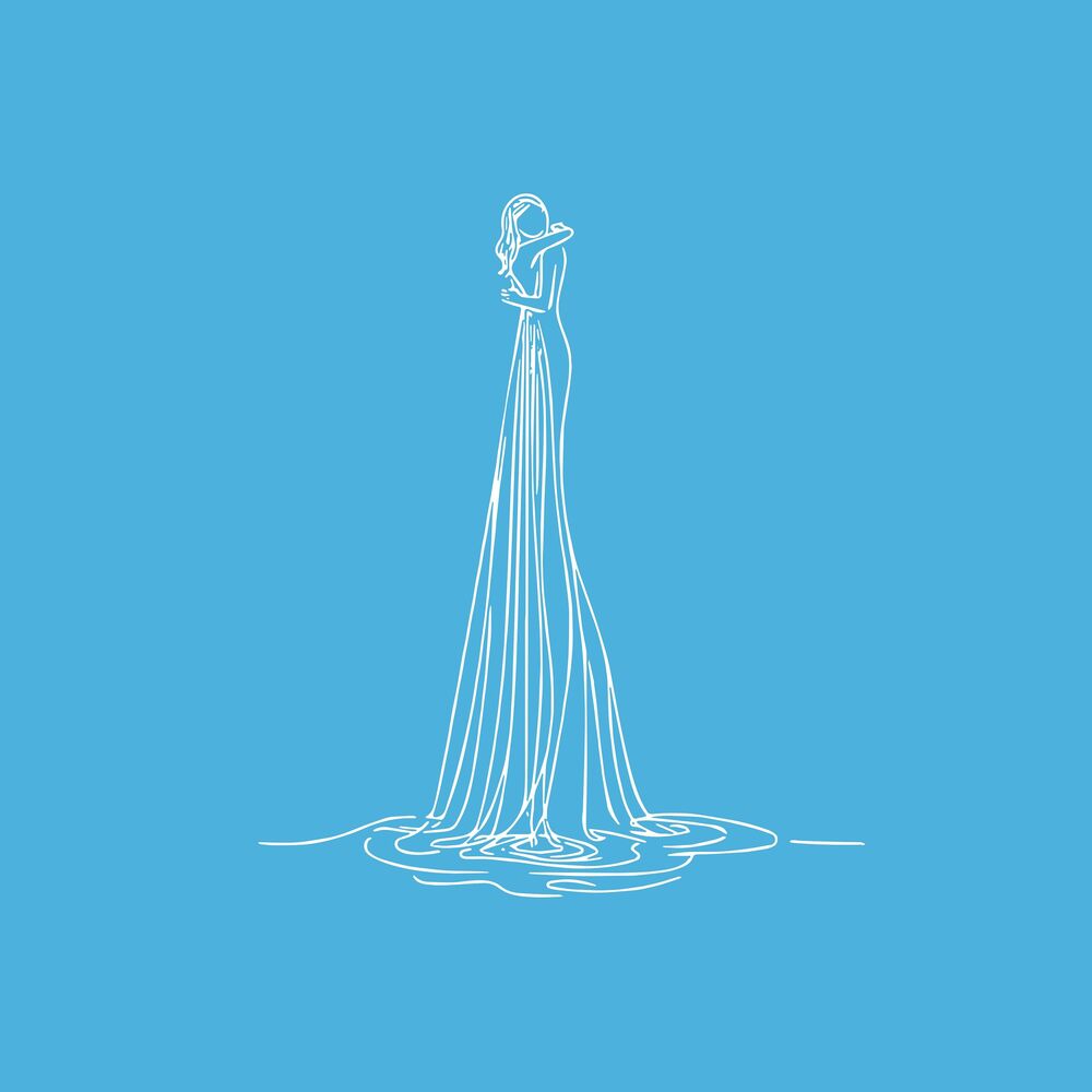 Elderbrook, Ahmed Spins, Waterfall, cover art