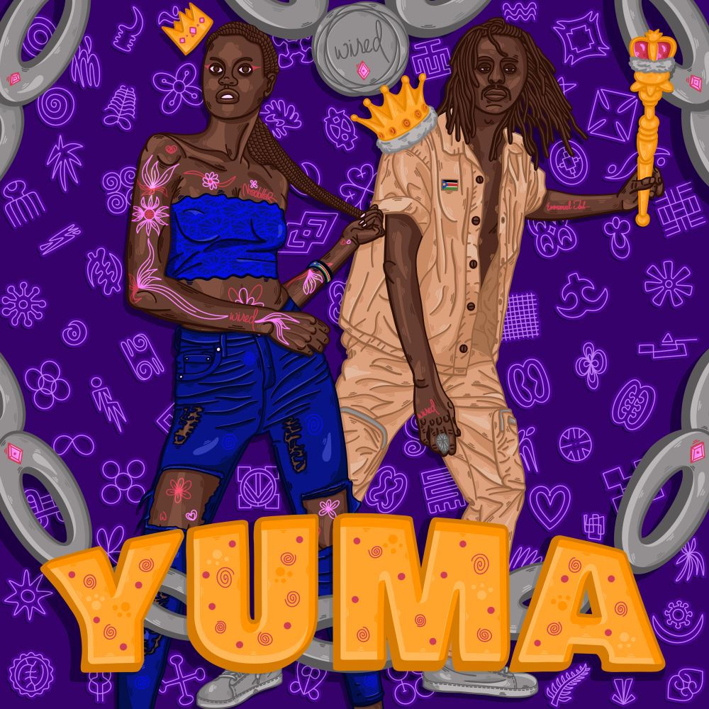 Emmanuel Jal, Miishu, Nyadollar, Yuma, cover art