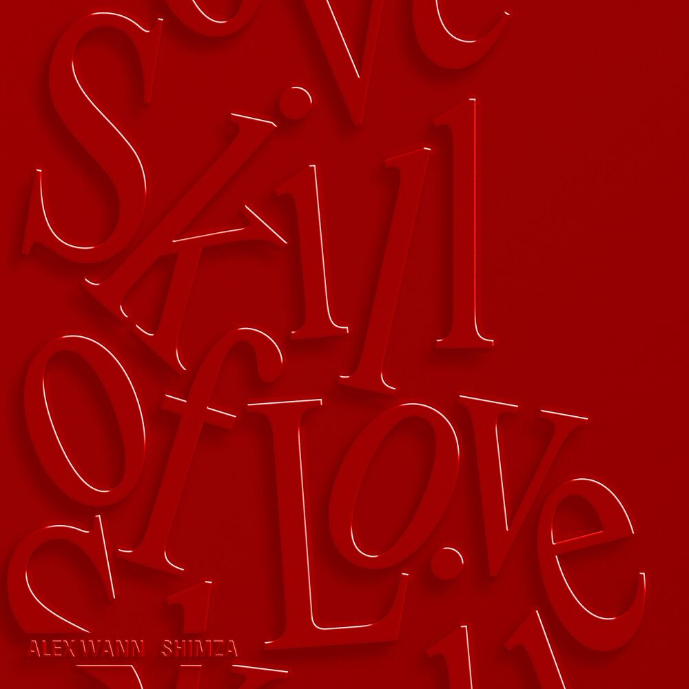 Shimza, Alex Wann, Skill Of Love, cover art
